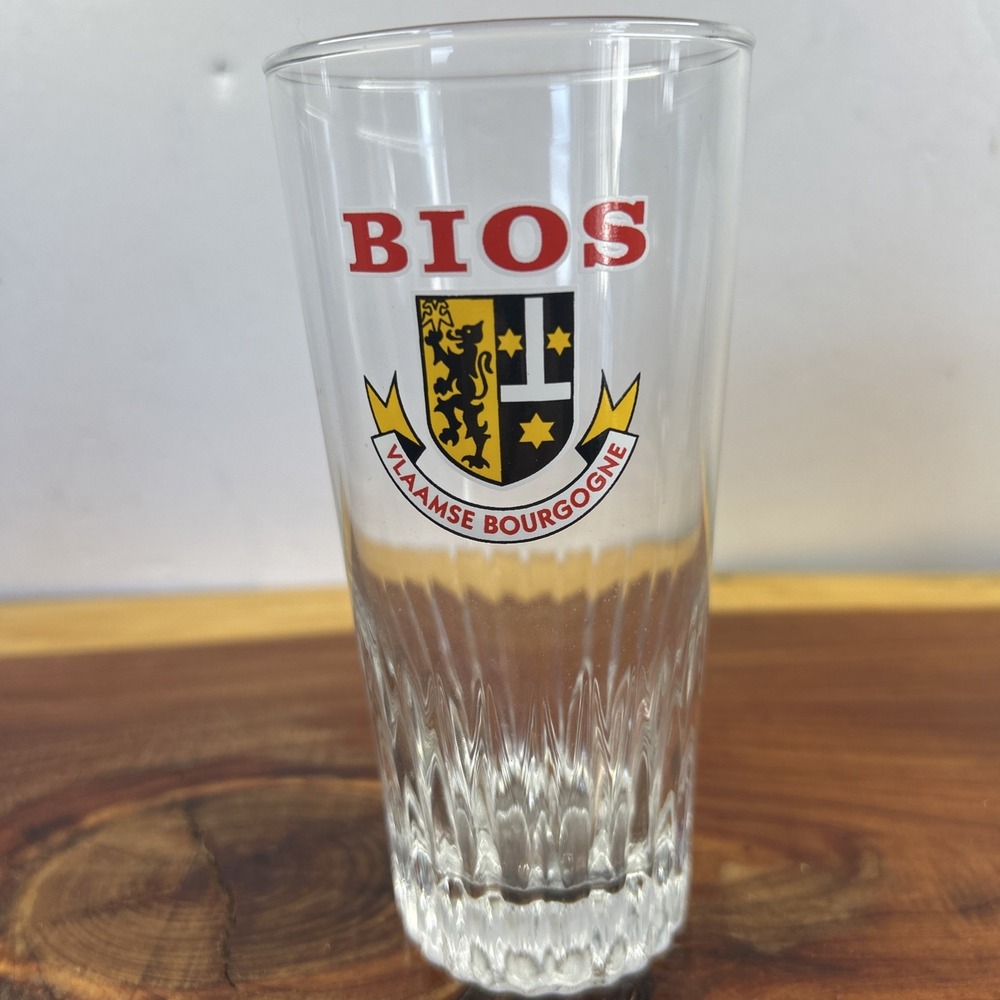 BIOS Vlaamse Bourgogne 0.3L Beer Bar Man Cave Heavy Glass Mug